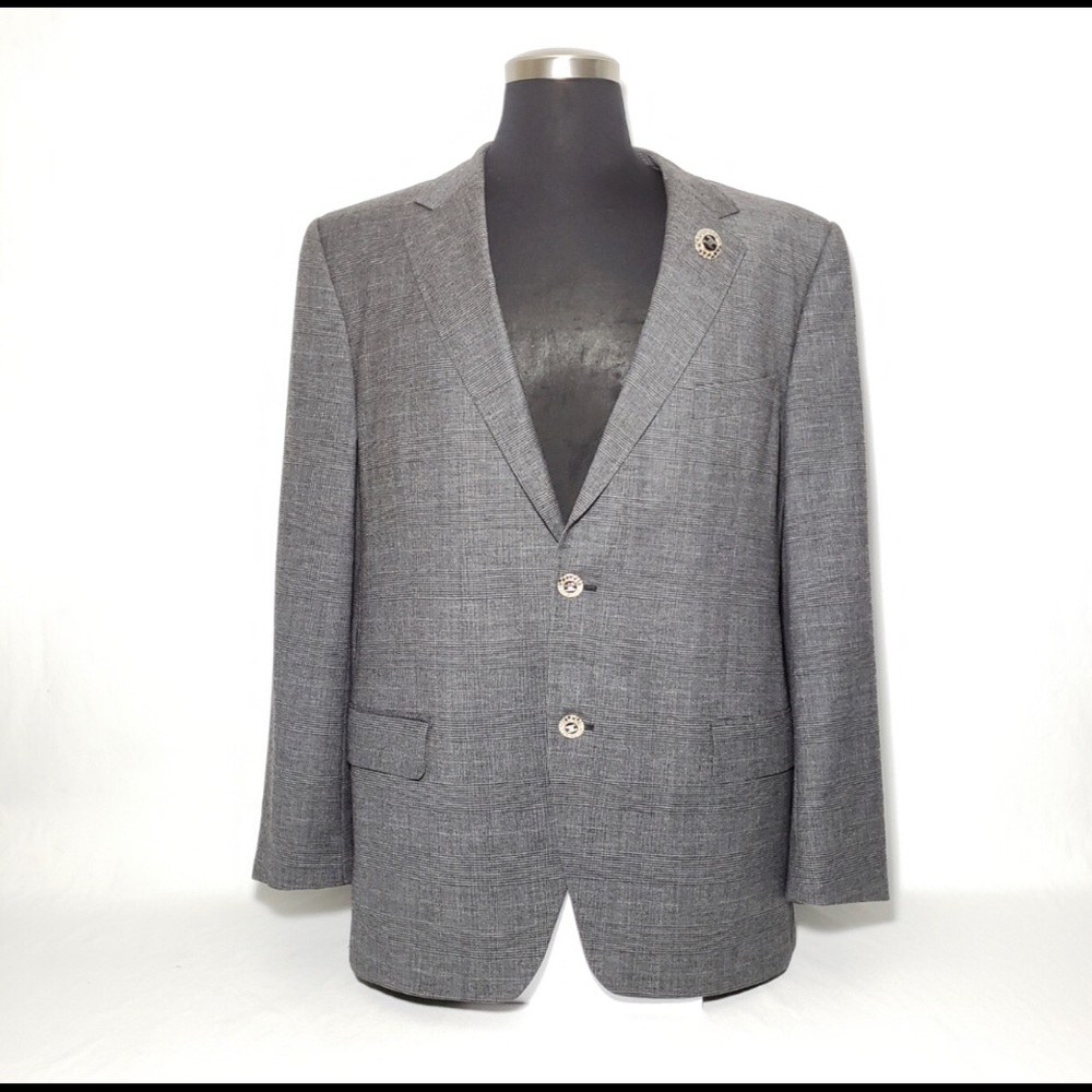 Dolce & Gabbana Prince of Wales Wool Blazer